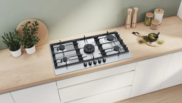Bosch Series 6 90cm Gas Hob with Wok Burner |PCR9A5B90 - Image 6
