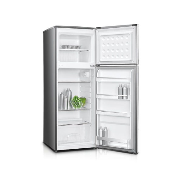 Bruhm Silver Double Door Refrigerator 195L|REF BFD-195MD - Image 2