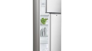 Bruhm Silver Double Door Refrigerator 195L|REF BFD-195MD