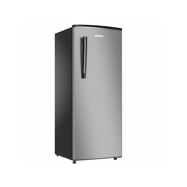 Bruhm Single Door Silver Refrigerator 180L|BFS-190MD