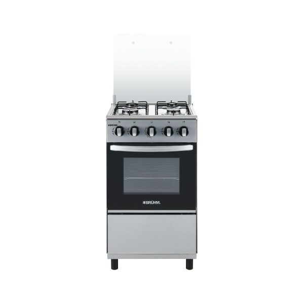 Bruhm Gas Cooker 50 x 50|BGC-5540IB BLACK
