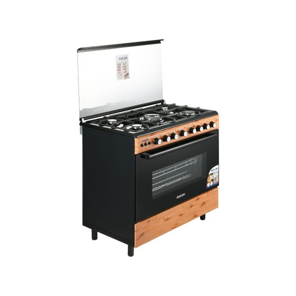 Bruhm Cooker with Five Gas Burners 90 x 60 (BGC-9650II) - Image 2