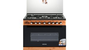 Bruhm Cooker with Five Gas Burners 90 x 60 (BGC-9650II)