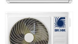 Bruhm 1HP  Split Air Conditioner with kit (BAS-09RCEW)