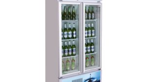 Bruhm Double Door Beverage Cooler 391L|BBD-409M