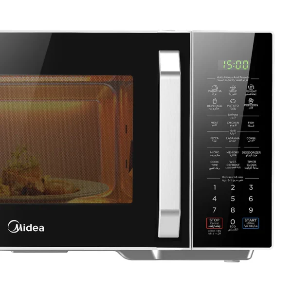 Midea Microwave Oven with Grill - Digital Control With Silver Panel 30L|EG9P032MX-S - Image 3