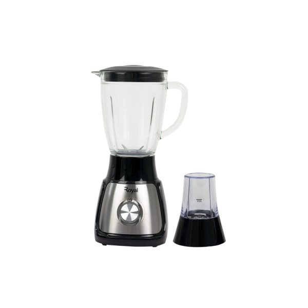 Royal Stainless Steel + Glass Blender 500W (RBL1055GL-SS)