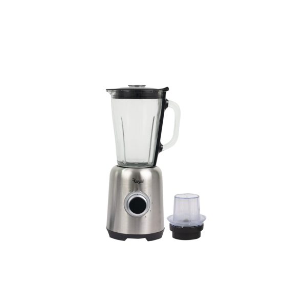 Royal Stainless Steel + Glass Blender 600W (RBL9708GL-SS)