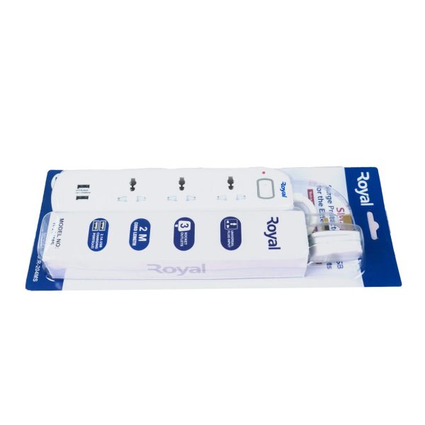 Royal 4-Socket Smart Surge Protector (R-205MS)
