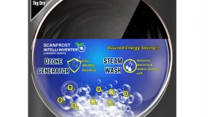 Scanfrost Inverter Washer & Dryer Combo 11Kg/7Kg|SFWD117INVME
