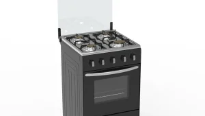 AEON 50x50 4-Burner Gas Cooker – Black|AGC5040