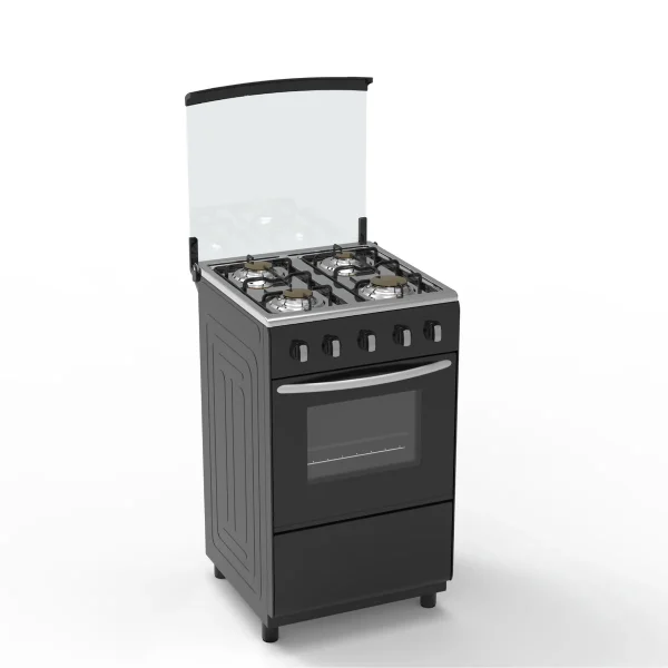 AEON 50x50 4-Burner Gas Cooker – Black|AGC5040