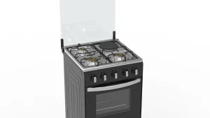 AEON 60x60 3 Gas + 1 Electric Cooker – Black|AGC6031