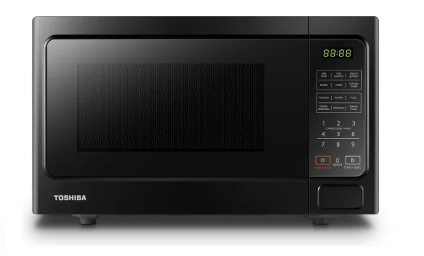 Toshiba 25L Microwave (MM-EG25PBK) – Electronic, 900W, Black