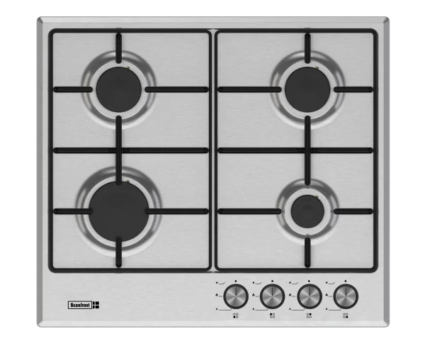 Scanfrost 60cm Built-In Gas Hob - SFNBH6400SSH