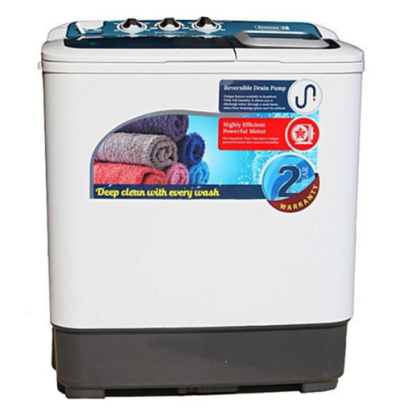 Scanfrost Twin Tub Washing Machine 12Kg|SFWMTT12A