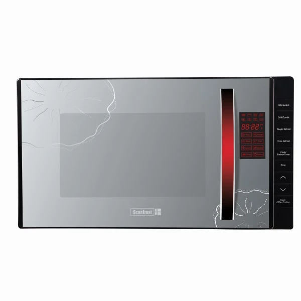 Scanfrost 23-Liter Microwave Oven with Grill 800W|SF23BWSDG