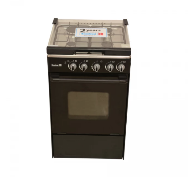 Scanfrost Standing Gas Cooker With Burner and Oven 50 x 50|SFC5402B