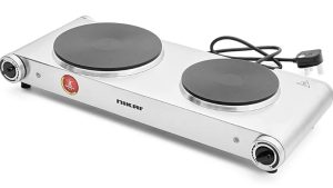 Nikai Golden Teflon Coated Electric Plate 2200W|NSI909TSX