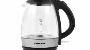 Nikai 1.7L Glass Electric Kettle 2200W|NK323G