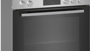 Bosch 60CM Freestanding 4Gas Cooker (Silver Stainless Steel)| HGB320E50M