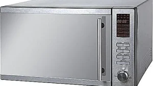 Midea 25L Digital Microwave with Grill & Convection – Silver (AC925EYG)