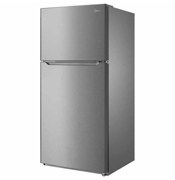 Midea 650L Double Door Refrigerator – Stainless Steel (HD-845FWEN)