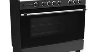 Midea Cooker (Half Inox) – 5 Gas Burners – 90x60 cm (36LMG5G028-B)