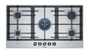 Bosch Stainless Steel Gas Hob (Cast Iron) 90CM|PCR9A5B90
