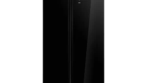 MIDEA SBS REFRIGERATOR MDRS710FGF22D - SBS - 510Ltrs, Black Glass Door, Recessed Handle, R600a