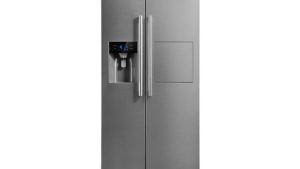 MIDEA SBS REFRIGERATOR MDRS678FGF02 - SBS - 490Ltrs, St. Steel Color, Recessed Handle with Water Dispenser, R600a
