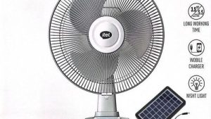 ITEL SOLAR RECHARGEABLE FAN [IF12-M001]