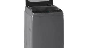 MIDEA MA200W80/G - 8Kg/TL Washer/Metal body/Pump/Soft close glass cover/Turbo/One Touch/Auto clean/Dark Grey