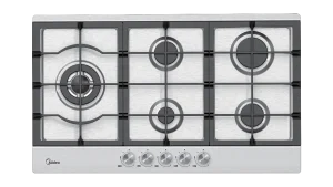 MIDEA MG60SK005MN 1B-BS - 60CM Built-in Gas Hob, 220-240V, 50Hz, BS plug