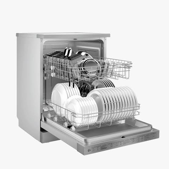 MIDEA WQP 13-5201G - 13 set free standing Dishwasher-Metallic Silver - Image 2