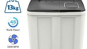 TORNADO TWIN TUB 13KG BLACK