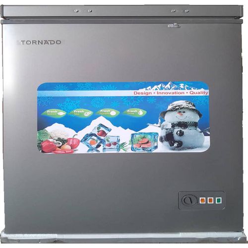 CF-SCN244PO0GDS TORNADO Chest Freezer 244L-key-Dark SL -R600