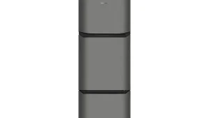 TORNADO REFRIGERATOR INVERTER NO FROST 351L 3 DOORS [DARK STAINLESS/BLACK/SILVER]