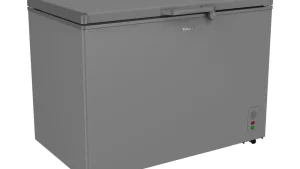TORNADO CHEST FREEZER 345L-KEY-DARK SL-UPPER SLIDING GLASS DOOR-R600