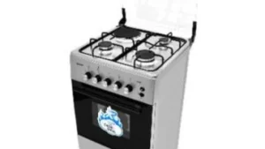 SCANFROST SFC5312S - 50X50 3 Gas Burners 1 Hot Plate With Gas Oven, Grill, Ignition Grey